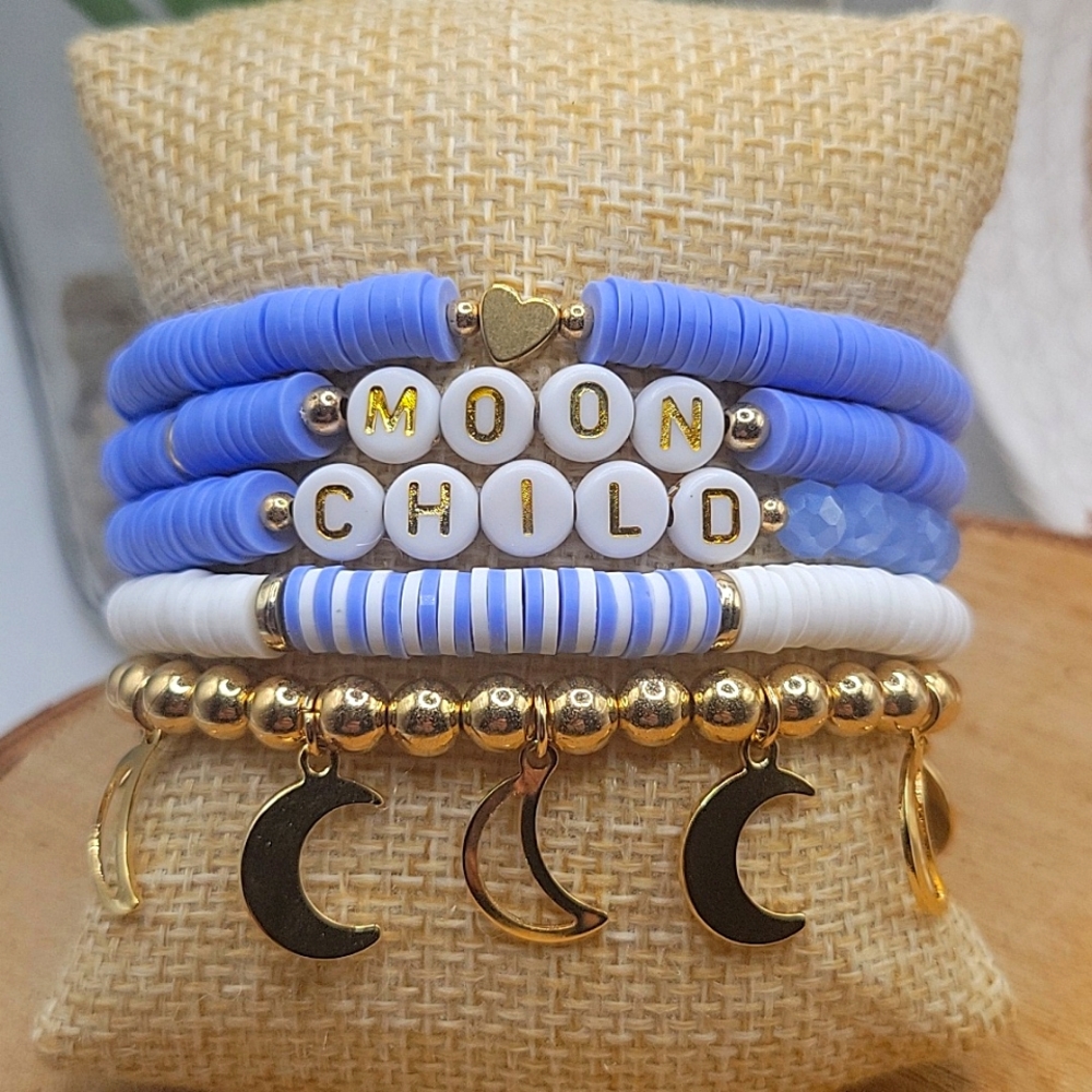 Moon Child bracelet set